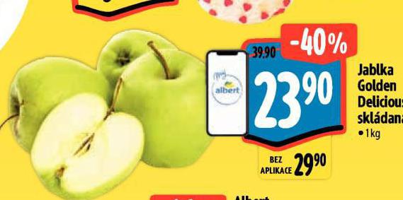 JABLKA GOLDEN DELICIOUS