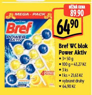 BREF WC BLOK POWER AKTIV