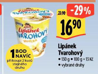 LIP�NEK TVAROHOV�
