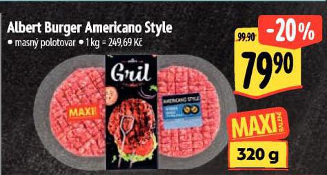 BURGER AMERICANO STYLE