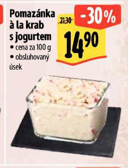POMAZ�NKA � LA KRAB S JOGURTEM