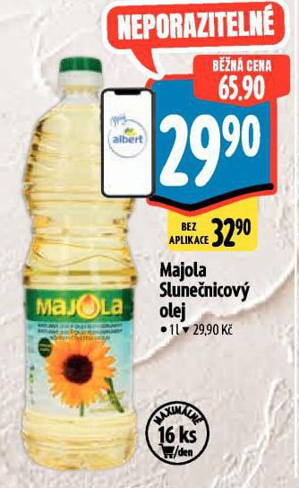 MAJOLA SLUNE�NICOV� OLEJ