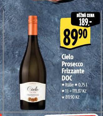 CIELO PROSECCO FRIZZANTE DOC