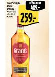 GRANT'S TRIPLE WOOD WHISKY