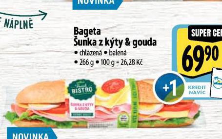 BAGETA �UNKA Z K�TY & GOUDA