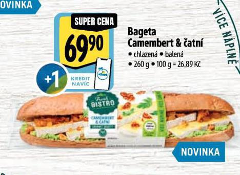 BAGETA CAMEMBERT & �ATN�