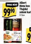 MENU BOX THAJSK� ZELEN� KARI