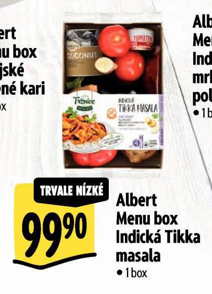 MENU BOX INDICK� TIKKA MASALA