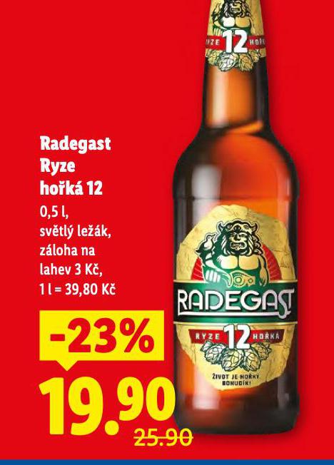 PIVO RADEGAST RYZE HO�K� 12