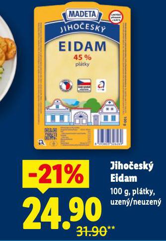 JIHO�ESK� EIDAM PL�TKY