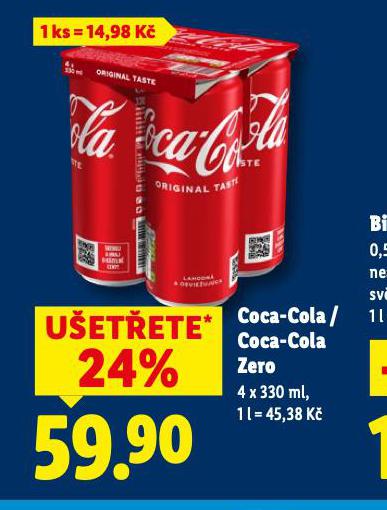 COCA COLA, COCA COLA ZERO