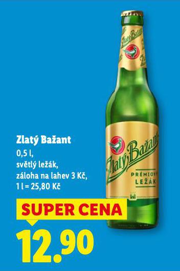 PIVO ZLAT� BA�ANT