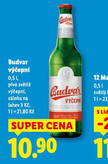 PIVO BUDWEISER BUDVAR ORIGINAL