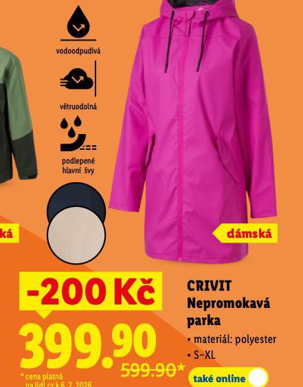 D�MSK� NEPROMOKAV� PARKA