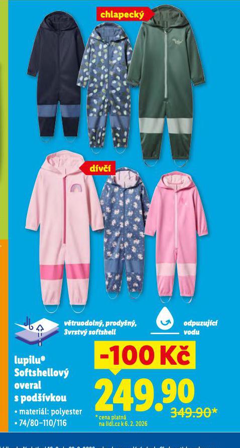 SOFTSHELLOV� OVERAL S POD��VKOU