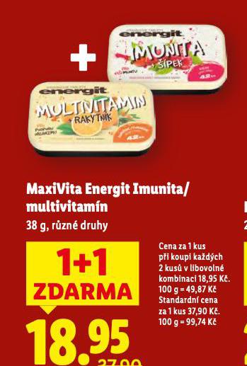MAXIVITA ENERGIT IMUNITA