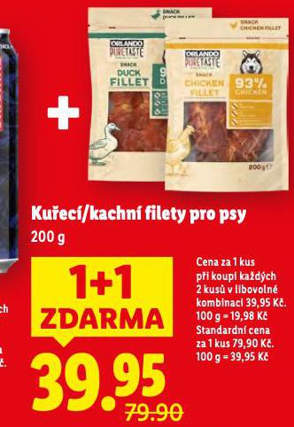 KACHN� FILETY PRO PSY