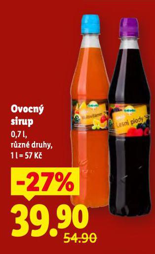 OVOCN� SIRUP