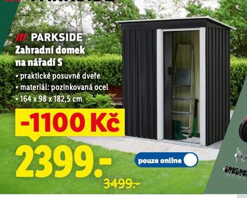 PARKSIDE ZAHRADN� DOMEK