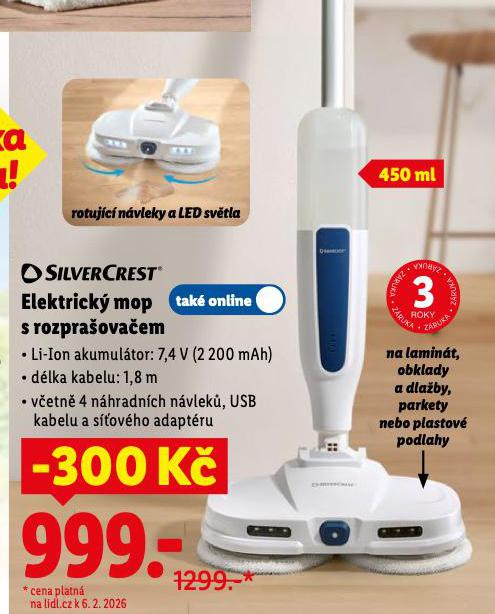 ELEKTRICK� MOP S ROZPRA�OVA�EM
