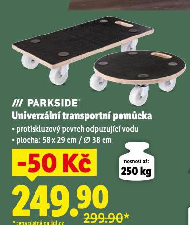 PARKSIDE UNIVERZ�LN� TRANSPORTN� POM�CKA
