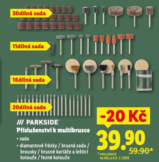 PARKSIDE P��SLU�ENSTV� K MINIBRUSCE