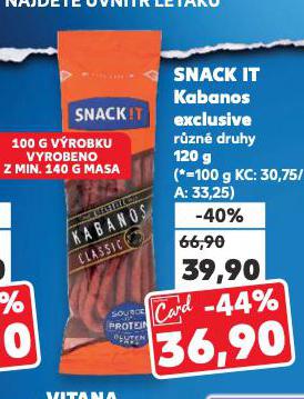 SNACK IT KABANOS EXCLUSIVE