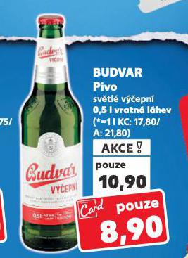 PIVO BUDVAR