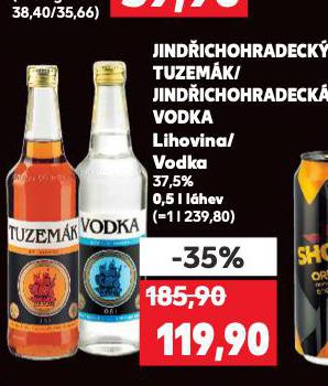 JIND�ICHOHRADECK� VODKA