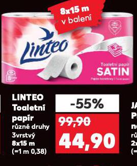 LINTEO TOALETN� PAP�R