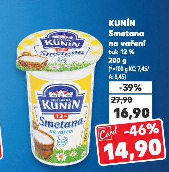 KUN�N SMETANA NA VA�EN�