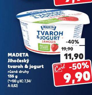 MADETA JIHO�ESK� TVAROH & JOGURT