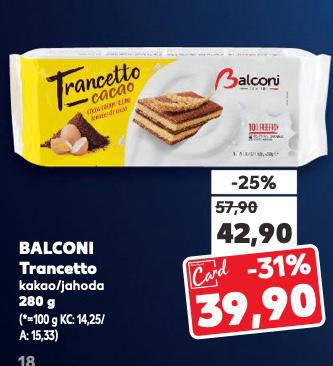 BALCONI TRANCETTO