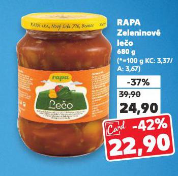 RAPA ZELENINOV� LE�O