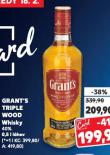 GRANT'S TRIPLE WOOD WHISKY