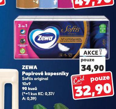 ZEWA PAP�ROV� KAPESN�KY