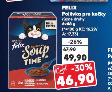 FELIX POLÉVKA PRO KOČKY