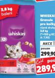 WHISKAS GRANULE PRO KO�KY