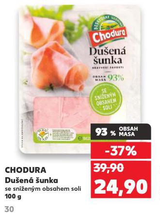 CHODURA DUŠENÁ ŠUNKA