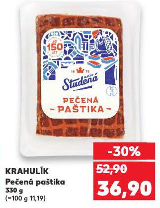 KRAHULÍK PEČENÁ PAŠTIKA