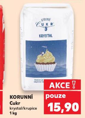 KORUNNÍ CUKR KRUPICE