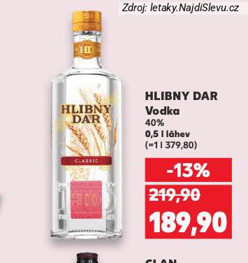 HLIBNY DAR VODKA