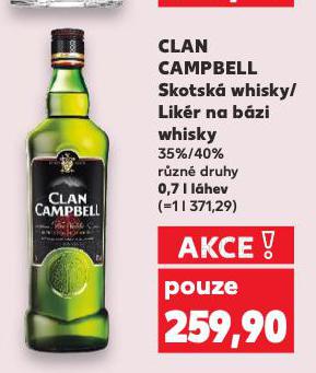 CLAN CAMPBELL LIK�R NA B�ZI WHISKY