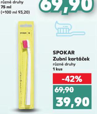 SPOKAR ZUBNÍ KARTÁČEK