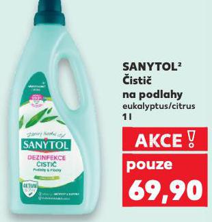 SANYTOL ČISTIČ NA PODLAHY