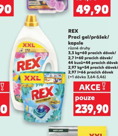 REX PRAC� KAPSLE
