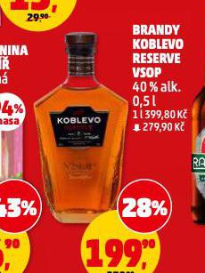BRANDY KOBLEVO RESERVE VSOP