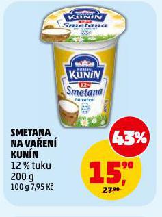 KUN�N SMETANA NA VA�EN� 12%