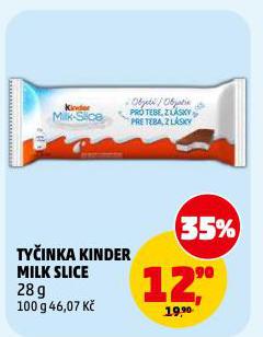 TY�INKA KINDER MILK SLICE