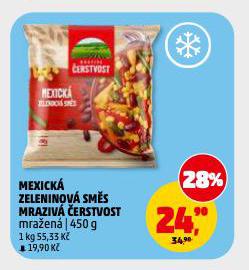 MEXICK� ZELENINOV� SM�S MRAZIV� �ERSTVOST